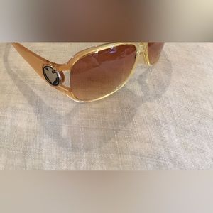 Gold and Beige Sunglasses NWT